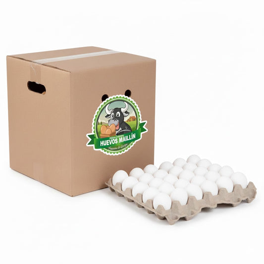 Huevos Extra Blanco Maullín - Caja 180 Un.