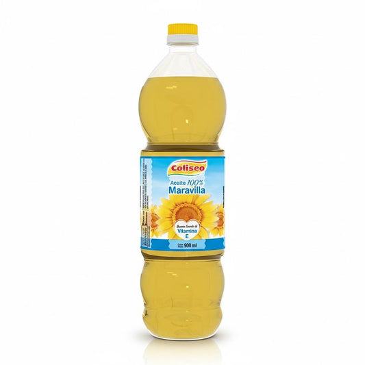 Aceite Maravilla Coliseo - Botella de 900 ML