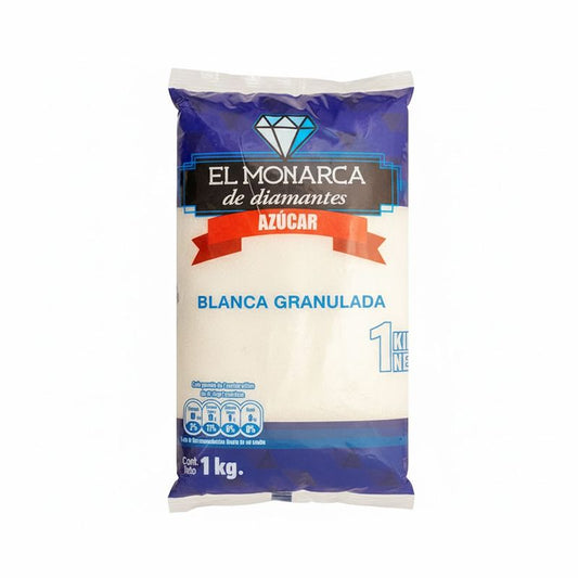 Azucar Blanca Granulada  El Monarca - Bolsa de 1 Kilo