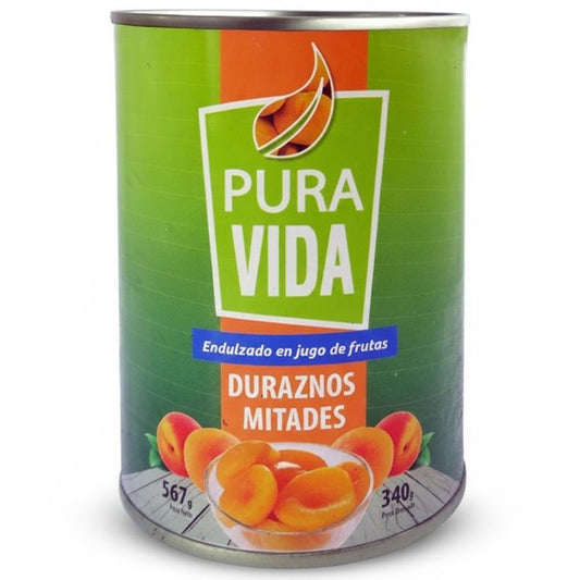 Durazno En Mitades Pura Vida - Tarro 567 Ml