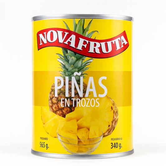 Piña en Trocitos Novafruta - 565 gr