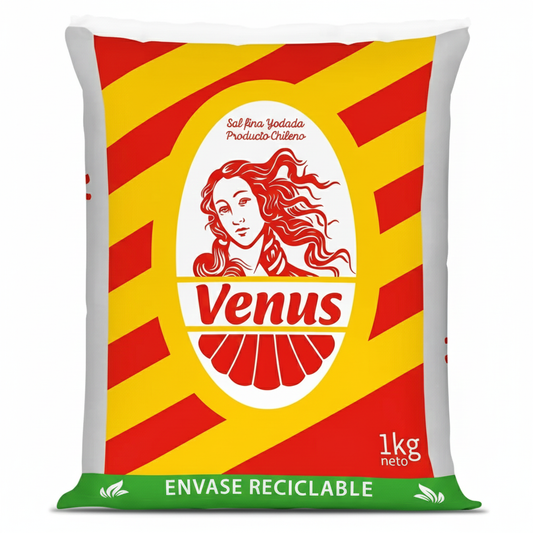 Sal de Mesa Granulada Venus - Bolsa de 1 Kilo
