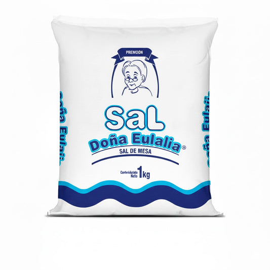 Sal de Mesa Granulada Eulalia - Bolsa de 1 Kilo